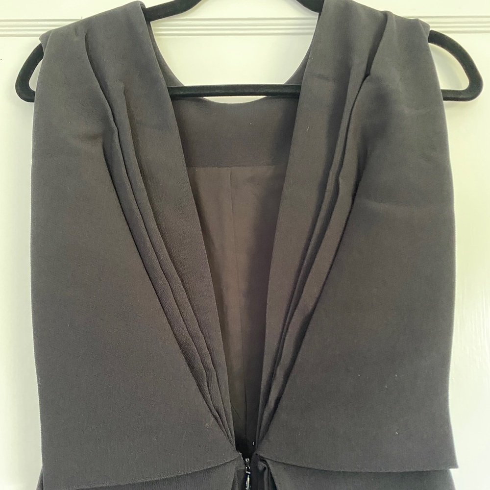 Perfect LBD - sleek sheath front with detailed open back